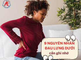 Điểm danh 9 nguyên nhân gây đau lưng dưới và cách điều trị